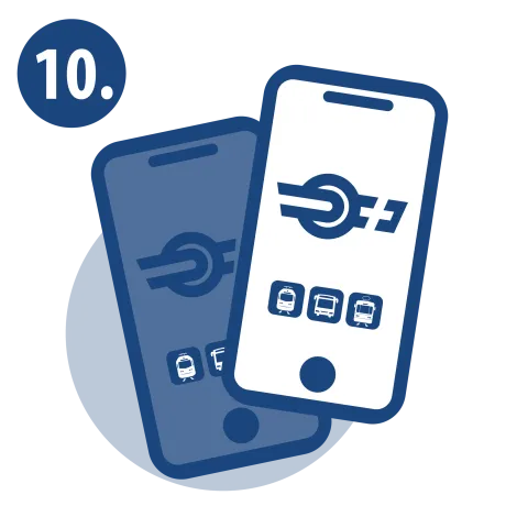 10. Új MÁV alkalmazást indítottunk MÁV+ néven