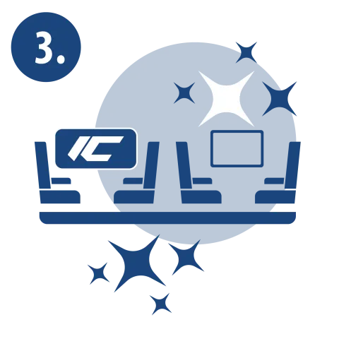 3. Tiszta IC-k indulástól érkezésig