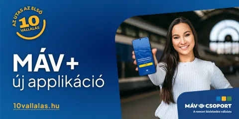 MÁV+ Applikáció