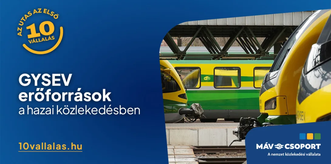 GYSEV erőforrások a hazai közlekedésben